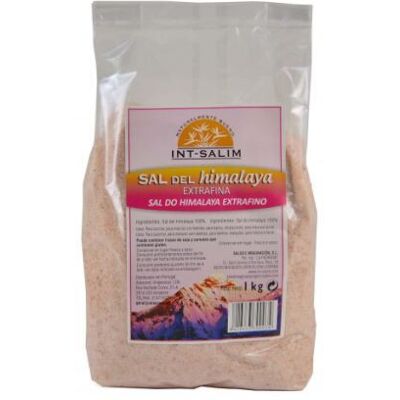 INT-SALIM Extrafeines Himalaya-Salz Int-Salim 1 Kg 1 L INT-SALIM Extrafeines Himalaya-Salz Int-Salim 1 Kg 1 L