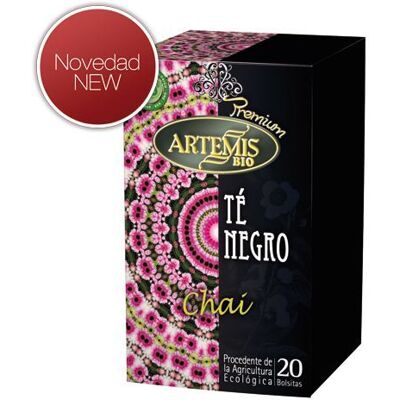 Herbes del Molí Schwarztee Chai Infusion Eco 20 Filter Herbes del Molí Schwarztee Chai Infusion Eco 20 Filter