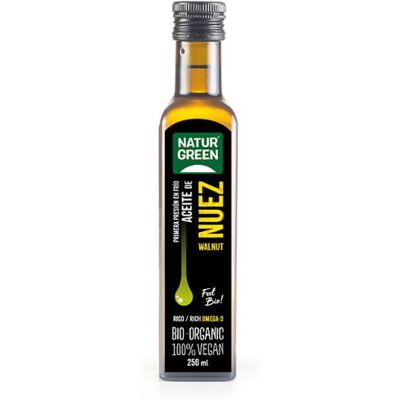 Naturgreen Ökologisches Nussöl 250 ml 250 L Naturgreen Ökologisches Nussöl 250 ml 250 L