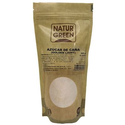 Naturgreen Ökologischer Rohrzucker (Golden Light) 500g 500 gr Naturgreen Ökologischer Rohrzucker (Golden Light) 500g 500 gr
