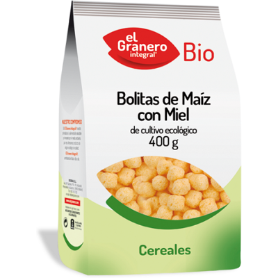 El Granero Integral Bio Maisbällchen mit Honig 400 Gramm El Granero Integral Bio Maisbällchen mit Honig 400 Gramm