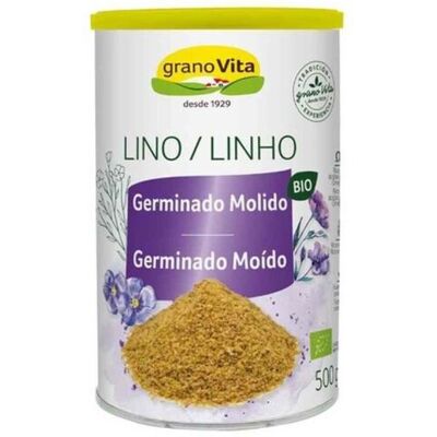 Granovita Gemahlener gekeimter Bio-Leinsamen 500 gr Granovita Gemahlener gekeimter Bio-Leinsamen 500 gr
