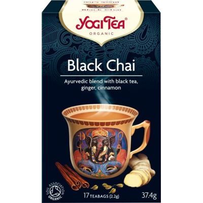 Yogi Tea Schwarzer Chai 17 Teebeutel 17 Yogi Tea Schwarzer Chai 17 Teebeutel 17