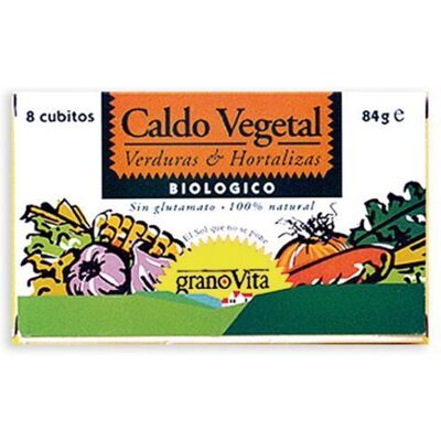 Granovita Bio-Gemüsebrühe - 8 Stück Granovita Bio-Gemüsebrühe - 8 Stück