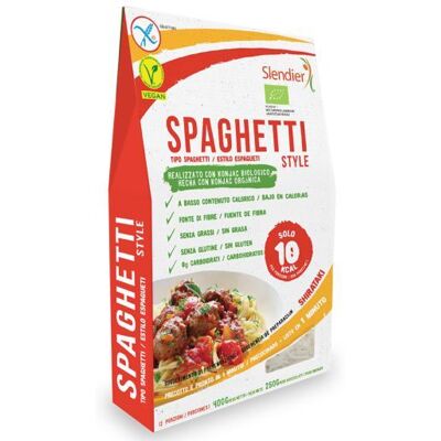 Slendier Bio-Konjak-Spaghetti, 400 Gr 400 gr Slendier Bio-Konjak-Spaghetti, 400 Gr 400 gr