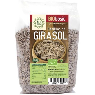 Sol Natural Bio-Sonnenblumenkerne 500 gr 500 gr Sol Natural Bio-Sonnenblumenkerne 500 gr 500 gr