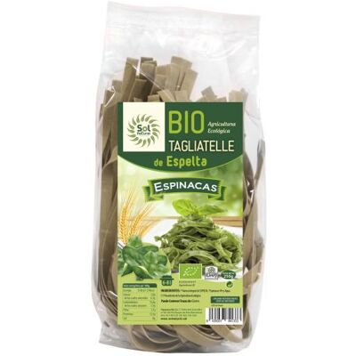 Sol Natural Bio-Dinkel-Tagliatelle mit Spinat 250 gr 250 gr Sol Natural Bio-Dinkel-Tagliatelle mit Spinat 250 gr 250 gr