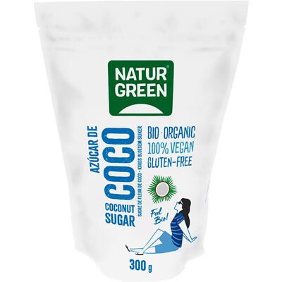 Naturgreen Ökologischer Kokoszucker 300 gr 300 gr Naturgreen Ökologischer Kokoszucker 300 gr 300 gr