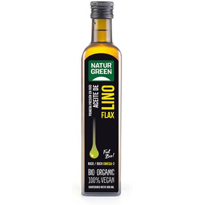 Naturgreen Ökologisches Leinenöl 500 ml Naturgreen Ökologisches Leinenöl 500 ml