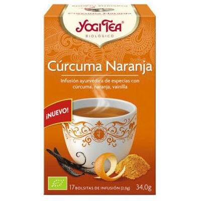 Yogi Tea Orangen-Kurkuma-Chai 17 Teebeutel 31 gr Yogi Tea Orangen-Kurkuma-Chai 17 Teebeutel 31 gr