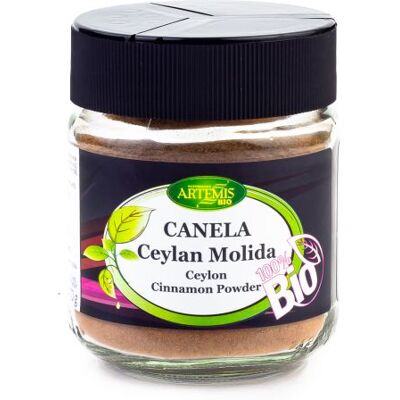 Artemis Bio Large jar Ground Ceylon Cinnamon Eco 70 gr Artemis Bio Large jar Ground Ceylon Cinnamon Eco 70 gr