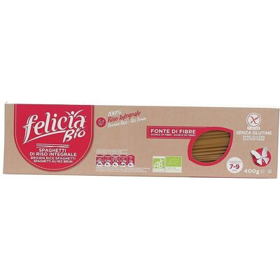 Felicia Bio Riso Integrale Spaghetti 400 gr Felicia Bio Riso Integrale Spaghetti 400 gr