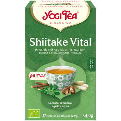 Yogi Tea Teeaufguss 17 x 2 gr Shitake Vital Yogi Tea Teeaufguss 17 x 2 gr Shitake Vital