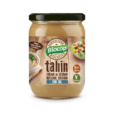 Biocop Ganz gerösteter Tahini mit Salz - Tahini mit Salz 500 g Biocop Ganz gerösteter Tahini mit Salz - Tahini mit Salz 500 g