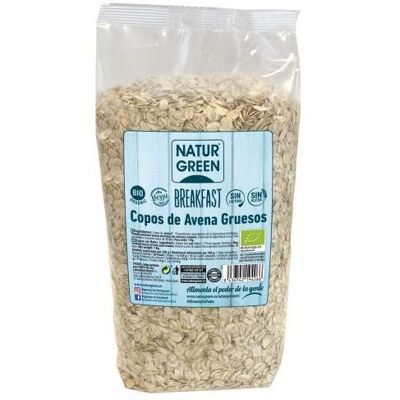 Naturgreen Bio Dicke Haferflocken - Glutenfrei, 1kg Naturgreen Bio Dicke Haferflocken - Glutenfrei, 1kg