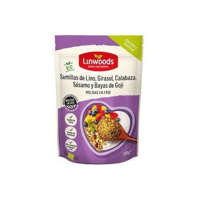 Linwoods Leinsamen Sonnenblume Kürbis & Sesam Goji Bio 200 gr Linwoods Leinsamen Sonnenblume Kürbis & Sesam Goji Bio 200 gr