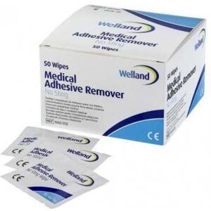 Welland Klebstoffentferner-Tücher 50 Einheiten Welland Klebstoffentferner-Tücher 50 Einheiten