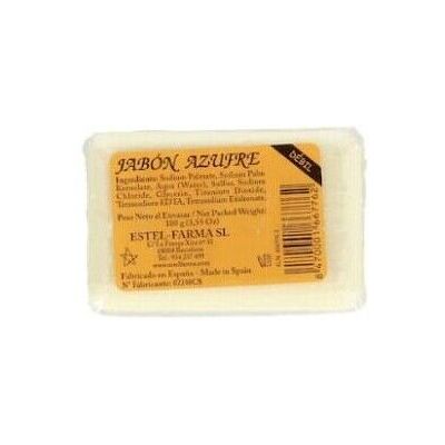 Estel-Farma Schwache Schwefelseife 5% 100 gr 100 gr Estel-Farma Schwache Schwefelseife 5% 100 gr 100 gr