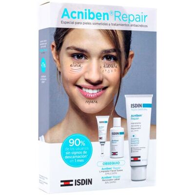 Isdin Acnibel Repair Feuchtigkeitsgel - Feuchtigkeitscreme für fettige Haut Isdin Acnibel Repair Feuchtigkeitsgel - Feuchtigkeitscreme für fettige Haut