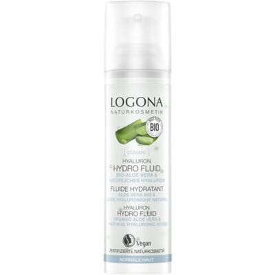 Logona Aloe Vera & Hyaluronsäure Hydratisierungsfluid - Feuchtigkeitsserum bei trockener Haut Logona Aloe Vera & Hyaluronsäure Hydratisierungsfluid - Feuchtigkeitsserum bei trockener Haut