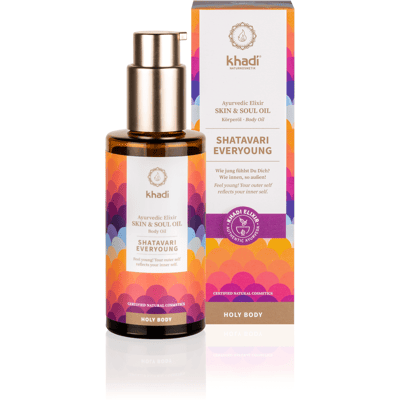 Khadi Shatavari Anti-Aging Ayurveda-Körperöl 10 ml Khadi Shatavari Anti-Aging Ayurveda-Körperöl 10 ml
