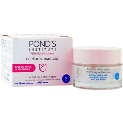 Pond's Essential Care nährende Anti-Falten - Anti-Falten Creme für trockene Haut Pond's Essential Care nährende Anti-Falten - Anti-Falten Creme für trockene Haut