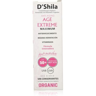 D'Shila Age Extreme Maximum Gesichtscreme LSF 50+ 50 ml D'Shila Age Extreme Maximum Gesichtscreme LSF 50+ 50 ml