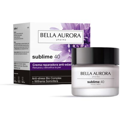 Bella Aurora Sublime 40 Night Anti-Aging Repair Cream 50 ml Bella Aurora Sublime 40 Night Anti-Aging Repair Cream 50 ml