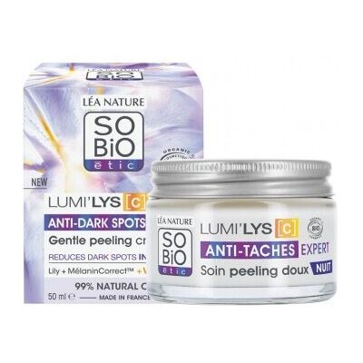 SO'BiO étic Lumilys Anti-Stain Expert Peeling Nachtcreme 50 ml SO'BiO étic Lumilys Anti-Stain Expert Peeling Nachtcreme 50 ml