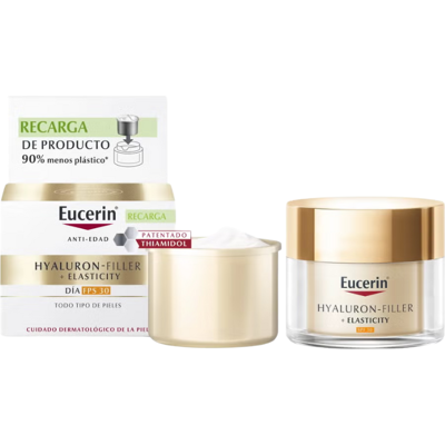Eucerin Hyaluron-Filler Tagescreme LSF 30 50 ml + Nachfüllpackung 50 Eucerin Hyaluron-Filler Tagescreme LSF 30 50 ml + Nachfüllpackung 50