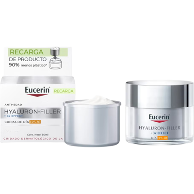 Eucerin Hyaluron-Filler Tagescreme LSF 30 50 ml + Nachfüllpackung 50 Eucerin Hyaluron-Filler Tagescreme LSF 30 50 ml + Nachfüllpackung 50