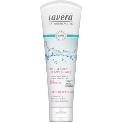 Lavera Basis Sensitiv Reinigungsmilch 2 in 1 Bio 125 ml 125 ml Lavera Basis Sensitiv Reinigungsmilch 2 in 1 Bio 125 ml 125 ml