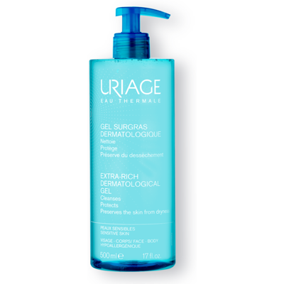 Uriage Surgras Dermatologisches Flüssig-Schaum-Reinigungsgel 500 ml Uriage Surgras Dermatologisches Flüssig-Schaum-Reinigungsgel 500 ml