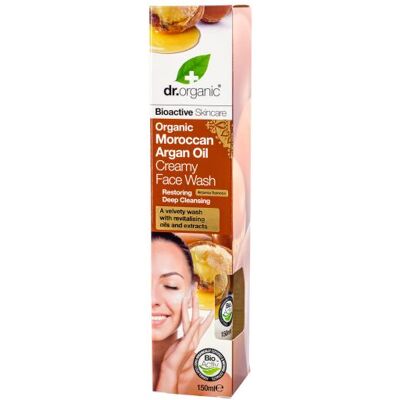 Dr. Organic Bio-Moroccan Arganöl Reinigungscreme - Gesichtswäsche 150ml Dr. Organic Bio-Moroccan Arganöl Reinigungscreme - Gesichtswäsche 150ml