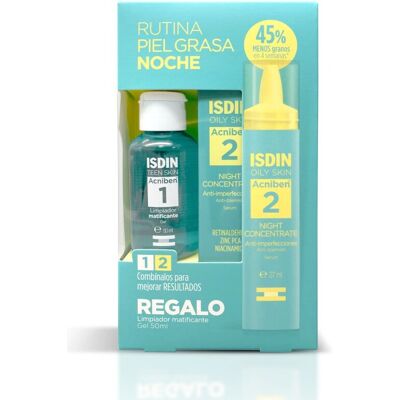 ISDIN Acniben Nachtserum & Mattierendes Reinigungs-Gel - Akne Pflege ISDIN Acniben Nachtserum & Mattierendes Reinigungs-Gel - Akne Pflege