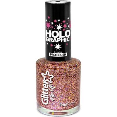 PaintGlow Holografische Glitzer-Nagelfarbe Platinum PaintGlow Holografische Glitzer-Nagelfarbe Platinum