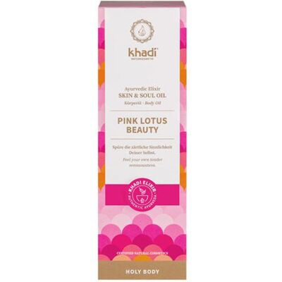 Khadi Ausgleichendes Pink Lotus Ayurveda Körperöl 10 ml Khadi Ausgleichendes Pink Lotus Ayurveda Körperöl 10 ml