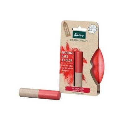 Kneipp Pflegender Lippenbalsam 3,5 gr Natürliches Rot Kneipp Pflegender Lippenbalsam 3,5 gr Natürliches Rot