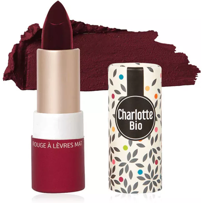 Natura Siberica Charlotte Matte Lipstick 3,5 g Rote Feige Natura Siberica Charlotte Matte Lipstick 3,5 g Rote Feige