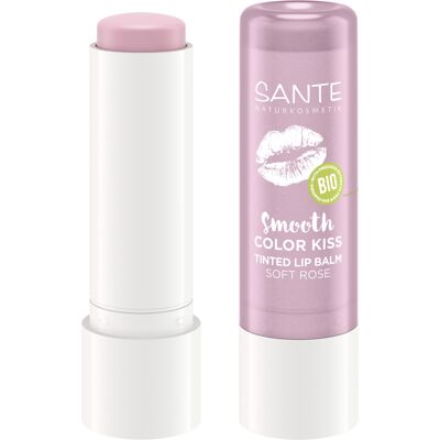 Naturcosmetika Color Kiss Lippenbalsam 04 Soft Rose 4,8 g Naturcosmetika Color Kiss Lippenbalsam 04 Soft Rose 4,8 g