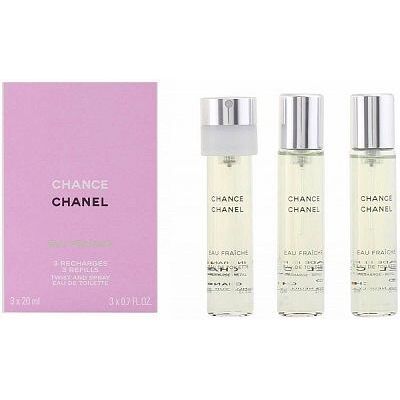 Chanel Chance Eau Fraiche Eau de Toilette Nachfüllpackung 3x Chanel Chance Eau Fraiche Eau de Toilette Nachfüllpackung 3x