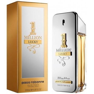 Rabanne Eau de Toilette 1 Million Lucky 200 ml 100 ml Rabanne Eau de Toilette 1 Million Lucky 200 ml 100 ml