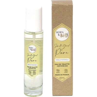 Vanille Patchouli Eau De Toilette - Natürliche, Bio, 50ml Vanille Patchouli Eau De Toilette - Natürliche, Bio, 50ml