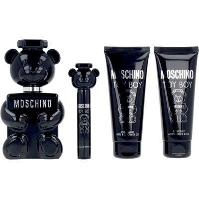 Moschino 4-teiliges Federmäppchen für Jungen Moschino 4-teiliges Federmäppchen für Jungen