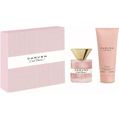 Carven C'est Paris für Damen Etui, 2 Stück Carven C'est Paris für Damen Etui, 2 Stück
