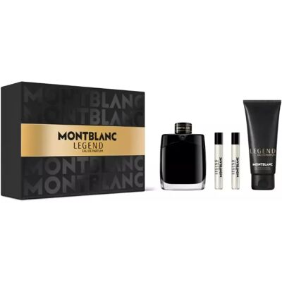 Montblanc Legend Geschenkset: Eau de Parfum + Reisespray + Duschgel Montblanc Legend Geschenkset: Eau de Parfum + Reisespray + Duschgel