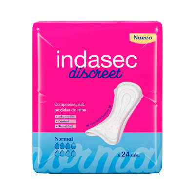 Indasec Marke Modell - Inkontinenz-Pad Indasec Marke Modell - Inkontinenz-Pad