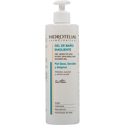 Hidrotelial Erweichendes Badegel für trockene Haut 500 ml Hidrotelial Erweichendes Badegel für trockene Haut 500 ml