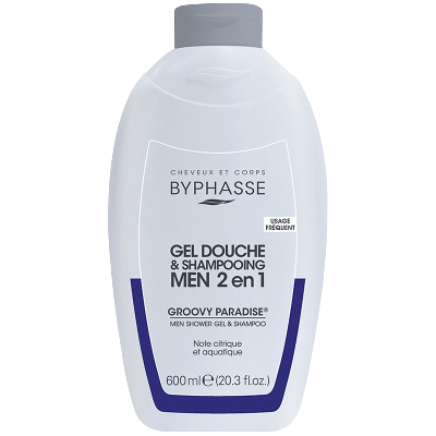 Byphasse Groovy Paradise Duschgel Männer 2 in 1 600 ml Byphasse Groovy Paradise Duschgel Männer 2 in 1 600 ml