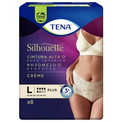TENA Silhouette Plus Creme Große - Inkontinenzslip TENA Silhouette Plus Creme Große - Inkontinenzslip